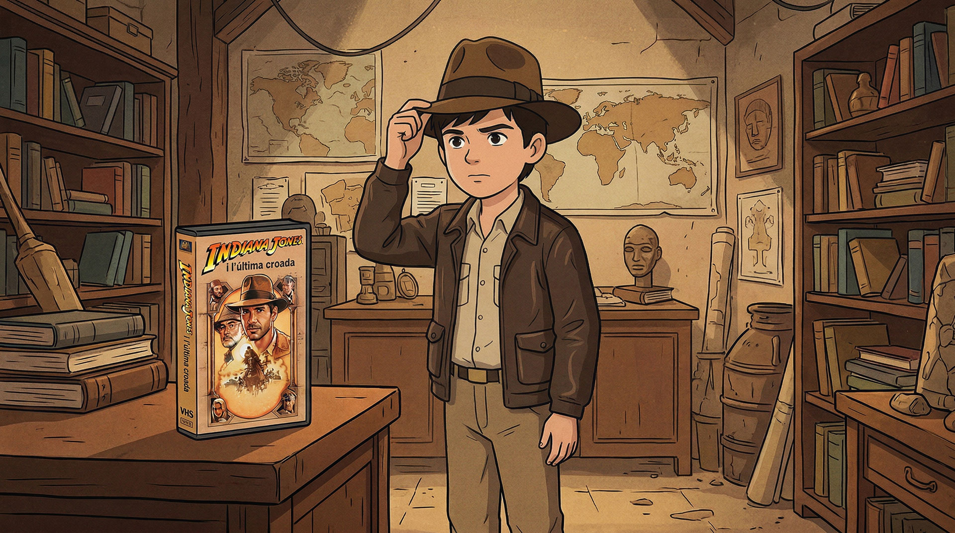El nen que volia ser Indiana Jones